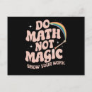 Recherche de professeur de maths drôle cartes postales Étudiant