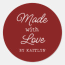 Recherche de artisan autocollants Fabriqué avec amour