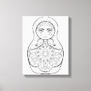 Recherche de griffonnage impressions sur toile Zendoodle