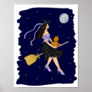 Recherche de lune halloween posters Sorcellerie
