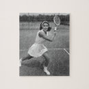 Recherche de tennis puzzles Noir et blanc