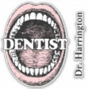 Recherche de le dentiste voiture autocollants Drôle