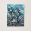 Recherche de kraken puzzles Mer