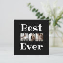 Recherche de impression typographique vœux cartes Mother