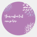 Recherche de orchidée violette autocollants Fleurs