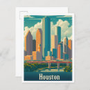 Recherche de vintage houston cartes postales Illustration