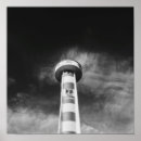 Recherche de phare noir et blanc posters Photographie