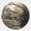 Recherche de moulins autocollants Vintage