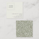 Recherche de motif floral élégant cartes visite Moderne