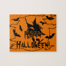 Zoek naar halloween puzzels Vleermuizen