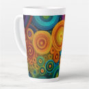 Recherche de motif en spirale tasses Abstrait moderne