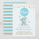 Recherche de blue elephant anniversaire invitations Safari