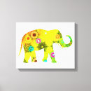Recherche de éléphant coloré posters Floral