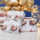 Recherche de le renne de père noël papier cadeau Pour enfants