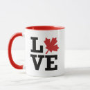 Zoek naar canadese vlag mokken I love canada