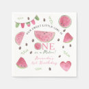 Zoek naar meloenen servetten Één in een meloen