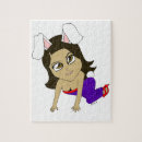 Recherche de fille puzzles Lapin