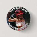 Recherche de joueur de baseball badges Équipe