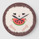 Recherche de hérisson horloges Animaux