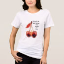 Zoek naar rode kersen tshirts Trendy