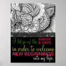 Zoek naar positieve energie posters Bevestiging