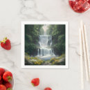 Zoek naar waterval servetten Bloemen