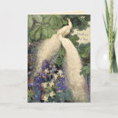 Recherche de paons vœux cartes Nature