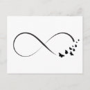 Zoek naar oneindigheid kaarten Vlinder