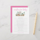 Zoek naar wishes babyshower uitnodigingen Roze