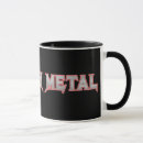 Recherche de hard rock tasses Métal