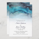 Recherche de vague bleue invitations Moderne