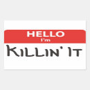Recherche de de badges autocollants Bonjour