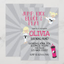 Recherche de taekwondo invitations Fille