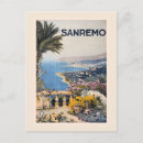 Recherche de san remo italie cartes postales Rétro