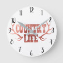 Recherche de cerf horloges Rustique
