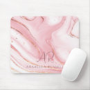Recherche de marbre tapis souris Blanc