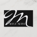 Recherche de maquilleur cartes visite Cheveux