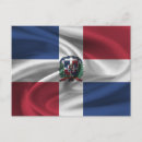Recherche de drapeau dominicain cartes postales Patriotique