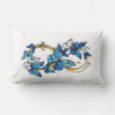 Recherche de papillon bleu morpho coussins Blanc
