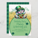 Recherche de patricks invitations Shamrock