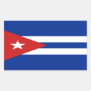 Recherche de cubains autocollants Drapeau de cuba