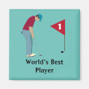Recherche de putt magnete Golfeur