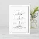 Recherche de type mariage invitations Élégant