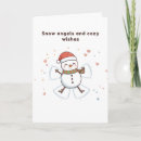Recherche de anges vœux cartes Neige