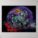 Recherche de squelette cheval posters Jour des morts