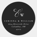 Recherche de initiales mariage autocollants Chic