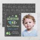 Recherche de st patrick anniversaire invitations Garçon