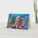 Recherche de octopus vœux cartes Océan