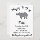 Recherche de rhinocéros invitations Mignon