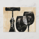 Recherche de bouchon de vin cartes postales Bouteille